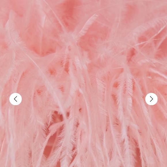 Similar to HUISHAN ZHANG
Poppy feather-trimmed recycled-crepe midi dress - Picture 4 of 10